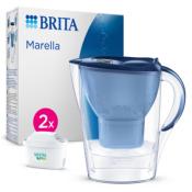Jarra Marella azul + 2 filtros MAXTRA PRO BRITA