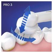 Cepillo dental  Blanco + Estuche Pro 3 3500 ORAL-B BRAUN
