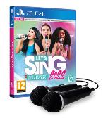 Juego Let's Sing 2022 + 2 Micrófonos Incluye Canciones Españolas PS4