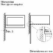 Microondas Integrable 25L 59x38cm 900W con Grill BF634LGS1 SIEMENS